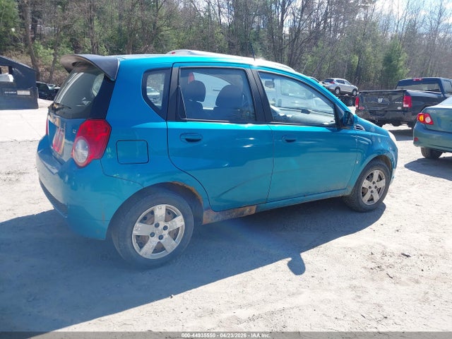 44935550 :رقم المزاد ، KL1TD66E99B610625 vin ، 2009 Chevrolet Aveo Lt مزاد بيع