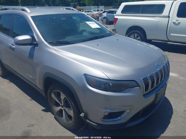 2019 Jeep Cherokee Limited Fwd მანქანა იყიდება აუქციონზე, vin: 1C4PJLDBXKD302531, აუქციონის ნომერი: 44935592