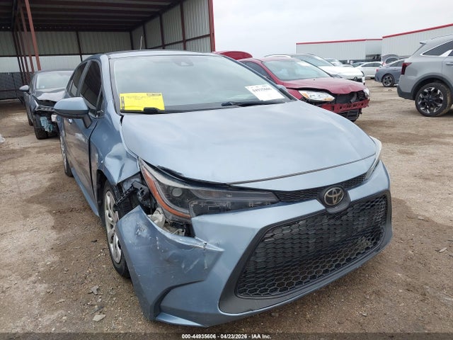 Auction sale of the 2020 Toyota Corolla Le, vin: 5YFEPRAE2LP078175, lot number: 44935606