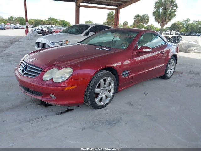 2003 Mercedes-benz Sl 500 მანქანა იყიდება აუქციონზე, vin: WDBSK75F83F029044, აუქციონის ნომერი: 44935620