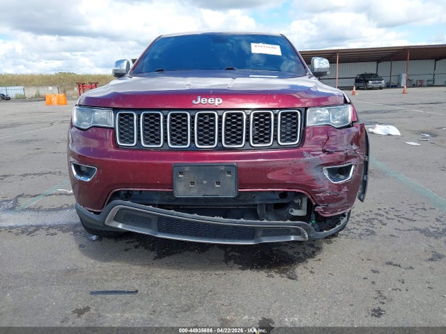44935686 :رقم المزاد ، 1C4RJFBG8HC797853 vin ، 2017 Jeep Grand Cherokee Limited 4x4 مزاد بيع