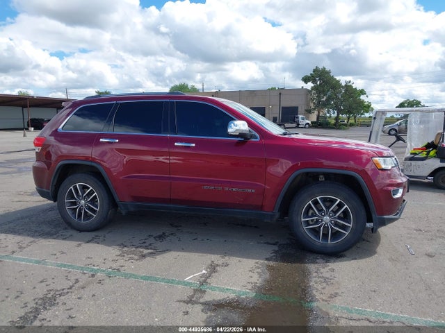 44935686 :رقم المزاد ، 1C4RJFBG8HC797853 vin ، 2017 Jeep Grand Cherokee Limited 4x4 مزاد بيع
