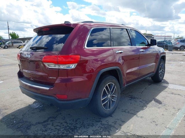 44935686 :رقم المزاد ، 1C4RJFBG8HC797853 vin ، 2017 Jeep Grand Cherokee Limited 4x4 مزاد بيع