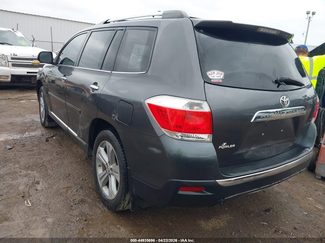 44935696 :رقم المزاد ، 5TDYK3EH8DS105594 vin ، 2013 Toyota Highlander Limited V6 مزاد بيع