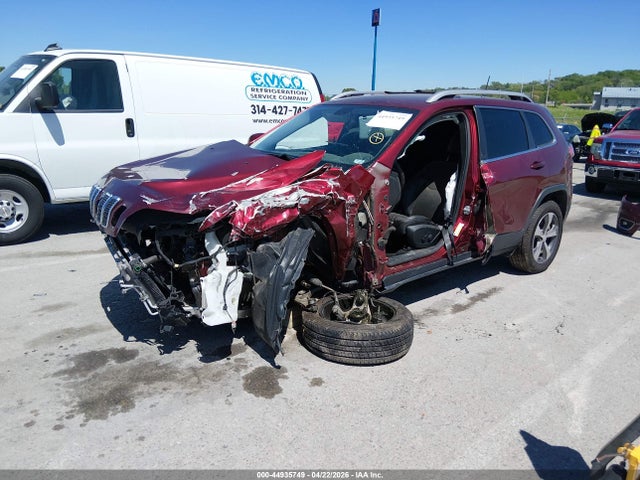 Продаж на аукціоні авто 2019 Jeep Cherokee Limited 4x4, vin: 1C4PJMDX0KD300014, номер лоту: 44935749