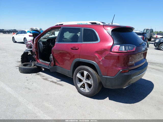Продаж на аукціоні авто 2019 Jeep Cherokee Limited 4x4, vin: 1C4PJMDX0KD300014, номер лоту: 44935749