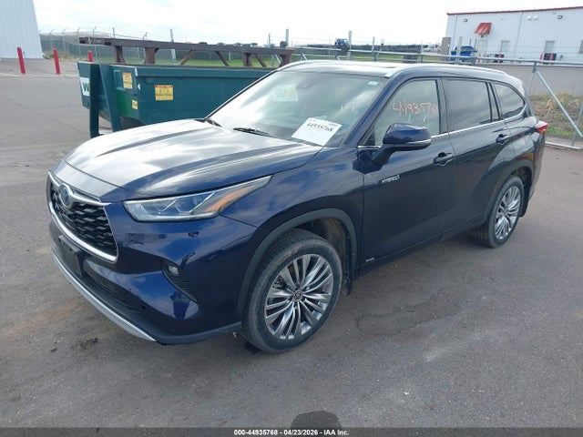 Продаж на аукціоні авто 2021 Toyota Highlander Hybrid Platinum, vin: 5TDEBRCH1MS029628, номер лоту: 44935768