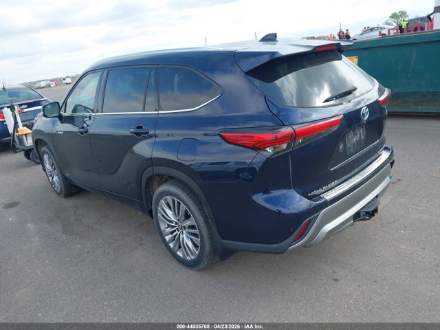 Продаж на аукціоні авто 2021 Toyota Highlander Hybrid Platinum, vin: 5TDEBRCH1MS029628, номер лоту: 44935768