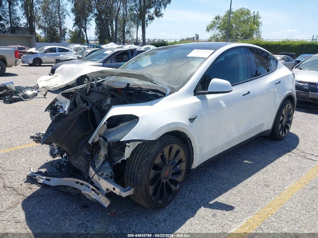 Продажа на аукционе авто 2022 Tesla Model Y Performance Dual Motor All-wheel Drive, vin: 7SAYGDEFXNF487559, номер лота: 44935769