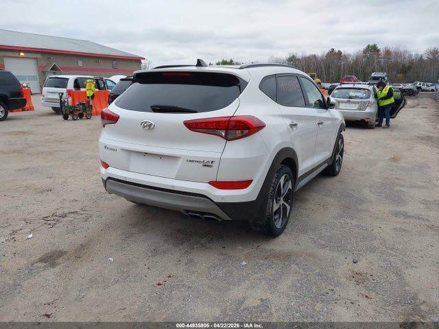 2018 Hyundai Tucson Limited მანქანა იყიდება აუქციონზე, vin: KM8J3CA26JU614344, აუქციონის ნომერი: 44935805