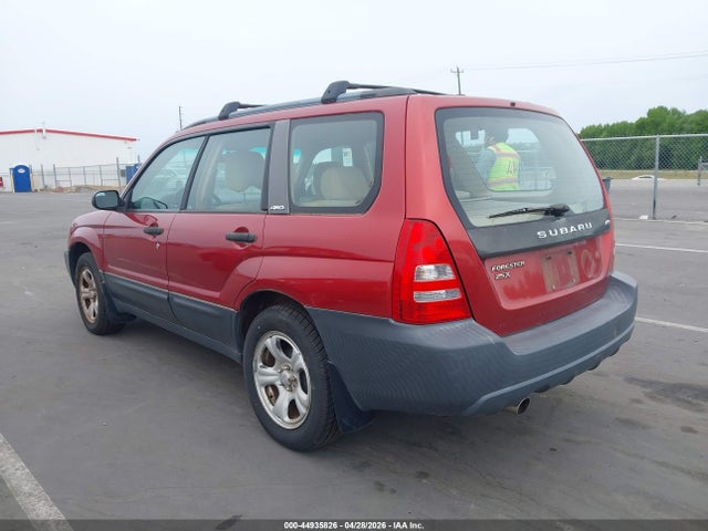 2003 Subaru Forester X მანქანა იყიდება აუქციონზე, vin: JF1SG63643H767577, აუქციონის ნომერი: 44935826