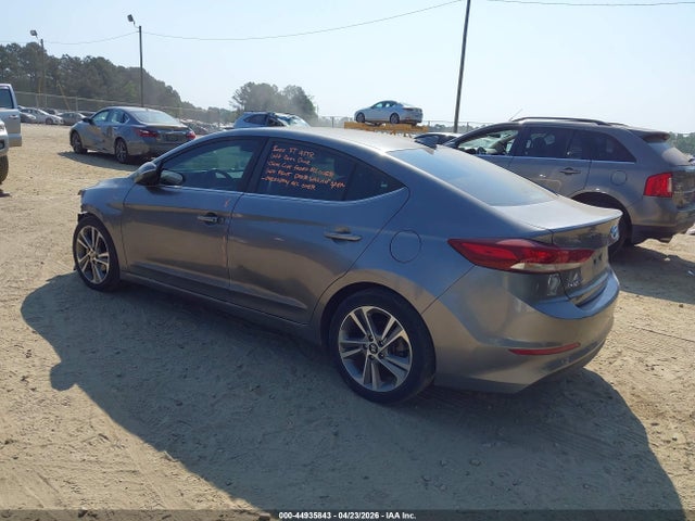 2018 Hyundai Elantra Limited მანქანა იყიდება აუქციონზე, vin: 5NPD84LF1JH286396, აუქციონის ნომერი: 44935843