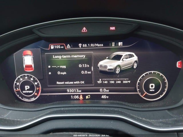 2018 Audi Q5 2.0t Premium/2.0t Tech Premium მანქანა იყიდება აუქციონზე, vin: WA1BNAFY7J2062332, აუქციონის ნომერი: 44935979