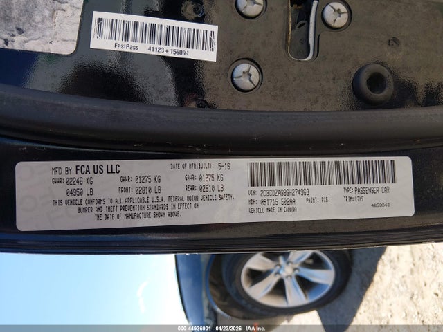 Продаж на аукціоні авто 2016 Dodge Challenger Sxt, vin: 2C3CDZAG8GH274963, номер лоту: 44936001