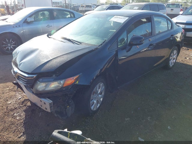 44936122 :رقم المزاد ، 19XFB2F58CE003887 vin ، 2012 Honda Civic Lx مزاد بيع