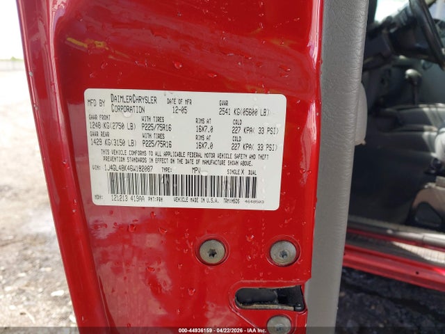 Продаж на аукціоні авто 2006 Jeep Liberty Sport, vin: 1J4GL48K46W192087, номер лоту: 44936159