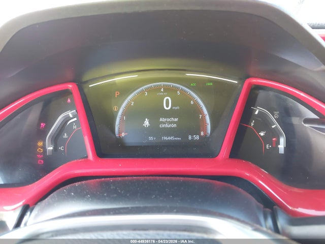 2019 Honda Civic Sport მანქანა იყიდება აუქციონზე, vin: 2HGFC2F85KH572210, აუქციონის ნომერი: 44936176