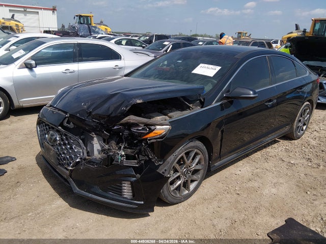 44936268 :رقم المزاد ، 5NPE34AB1JH723347 vin ، 2018 Hyundai Sonata Limited 2.0t+ مزاد بيع