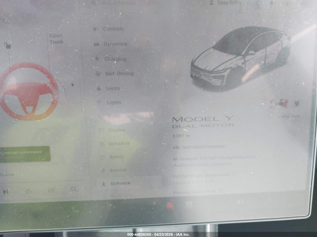 Aukcja sprzedaży 2026 Tesla Model Y All-wheel Drive/long Range Launch Series/premium All-wheel Drive, vin: 7SAYGDEE5TA636431, numer aukcji: 44936285