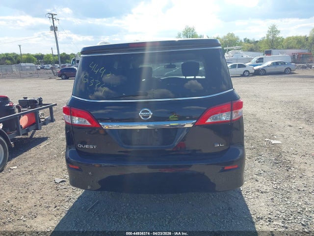2011 Nissan Quest Sl მანქანა იყიდება აუქციონზე, vin: JN8AE2KP2B9004386, აუქციონის ნომერი: 44936374