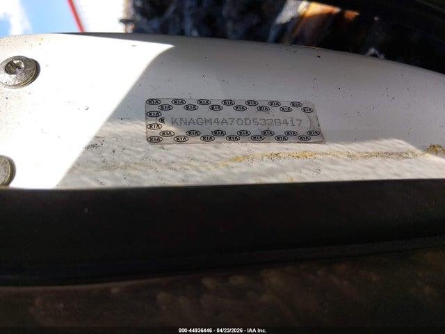 2013 Kia Optima Lx მანქანა იყიდება აუქციონზე, vin: KNAGM4A70D5328417, აუქციონის ნომერი: 44936446