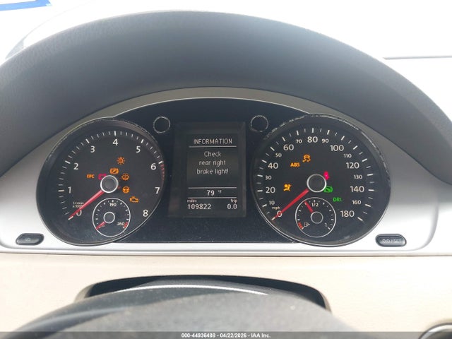 44936488 :رقم المزاد ، WVWMP7AN7CE549444 vin ، 2012 Volkswagen Cc R-line مزاد بيع