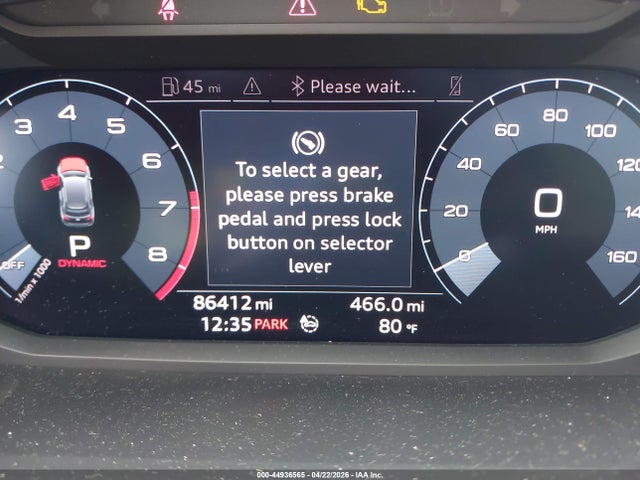 Продажа на аукционе авто 2020 Audi Q3 Premium 45 Tfsi Quattro Tiptronic, vin: WA1AECF37L1001969, номер лота: 44936565