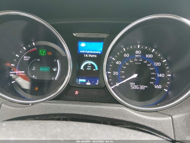 Продаж на аукціоні авто 2013 Hyundai Sonata Hybrid Limited, vin: KMHEC4A41DA092379, номер лоту: 44936595