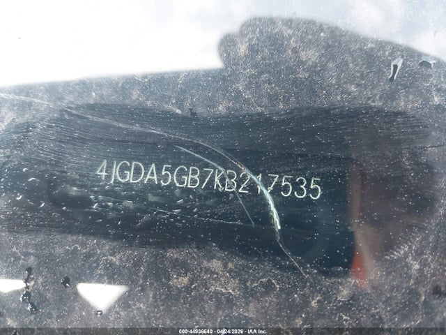 44936640 :رقم المزاد ، 4JGDA5GB7KB217535 vin ، 2019 Mercedes-benz Gle 400 4matic مزاد بيع