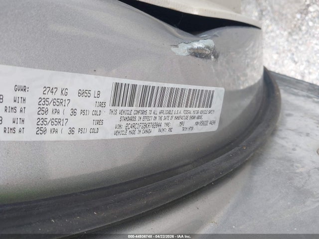 Продаж на аукціоні авто 2019 Chrysler Pacifica Touring Plus, vin: 2C4RC1FG9KR702044, номер лоту: 44936748