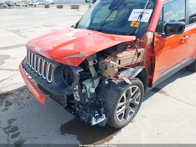 2016 Jeep Renegade Latitude მანქანა იყიდება აუქციონზე, vin: ZACCJABT4GPE29332, აუქციონის ნომერი: 44936836