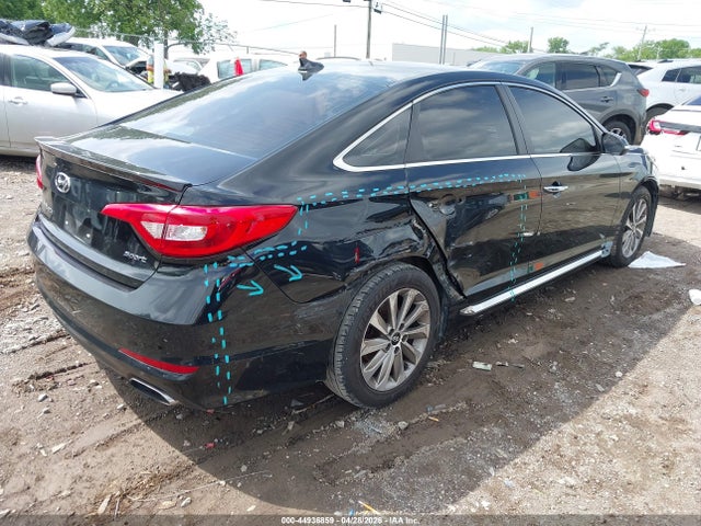 2017 Hyundai Sonata Sport მანქანა იყიდება აუქციონზე, vin: 5NPE34AF5HH453214, აუქციონის ნომერი: 44936859