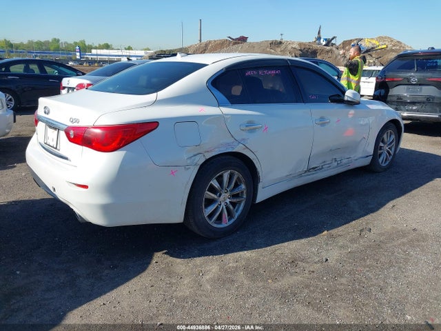 2015 Infiniti Q50 მანქანა იყიდება აუქციონზე, vin: JN1BV7ARXFM417775, აუქციონის ნომერი: 44936886