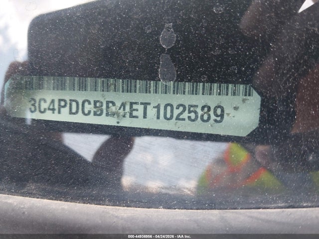 44936956 :رقم المزاد ، 3C4PDCBB4ET102589 vin ، 2014 Dodge Journey Sxt مزاد بيع