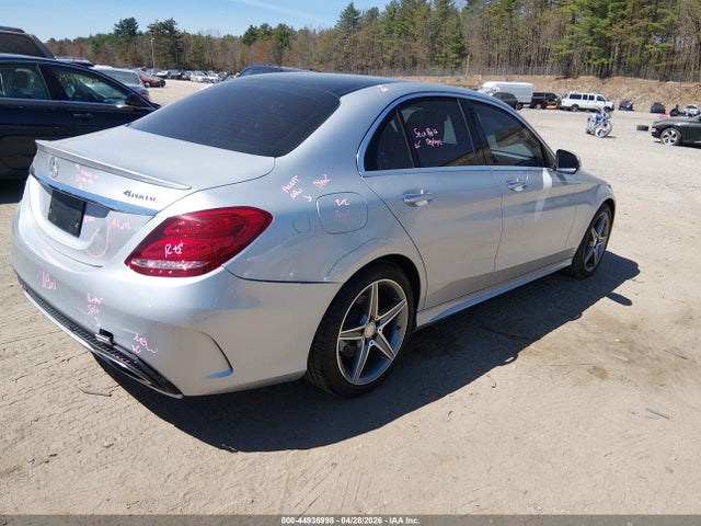 Продаж на аукціоні авто 2015 Mercedes-benz C 300 4matic/luxury 4matic/sport 4matic, vin: 55SWF4KB5FU050951, номер лоту: 44936998