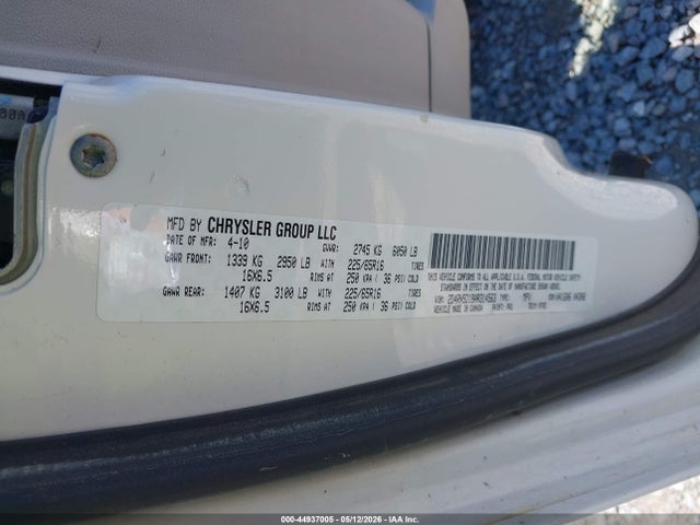 2010 Dodge Grand Caravan Sxt მანქანა იყიდება აუქციონზე, vin: 2D4RN5D18AR314563, აუქციონის ნომერი: 44937005