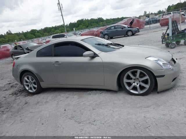 2003 Infiniti G35 Base W/leather მანქანა იყიდება აუქციონზე, vin: JNKCV54E63M211944, აუქციონის ნომერი: 44937061