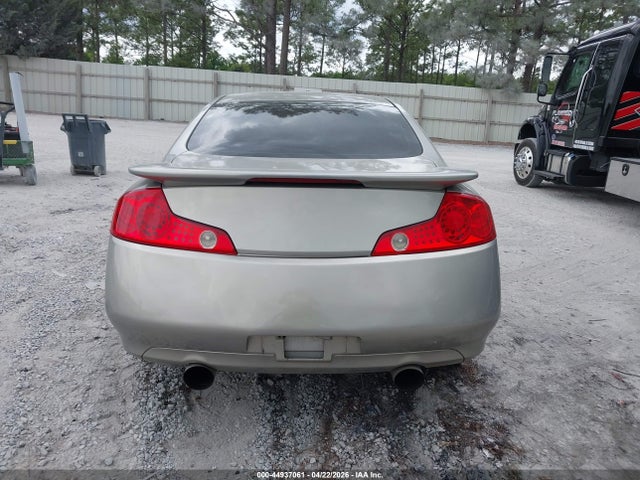 2003 Infiniti G35 Base W/leather მანქანა იყიდება აუქციონზე, vin: JNKCV54E63M211944, აუქციონის ნომერი: 44937061