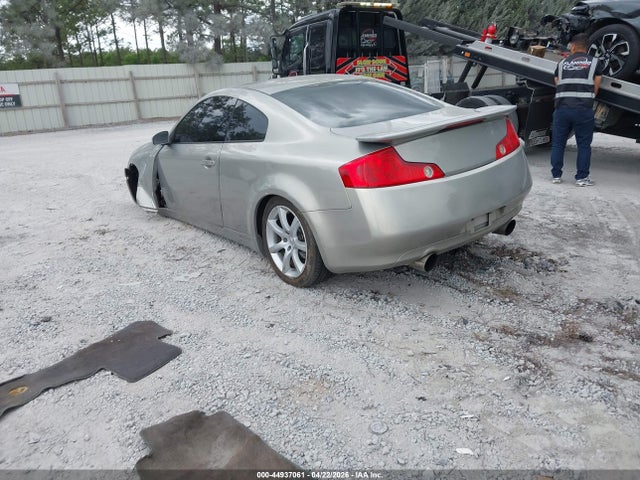 2003 Infiniti G35 Base W/leather მანქანა იყიდება აუქციონზე, vin: JNKCV54E63M211944, აუქციონის ნომერი: 44937061
