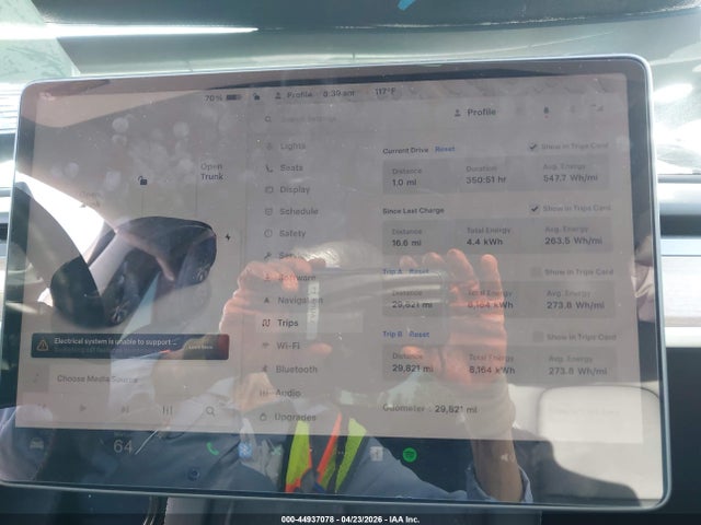 Продажа на аукционе авто 2023 Tesla Model Y, vin: 7SAYGDEE5PA154743, номер лота: 44937078
