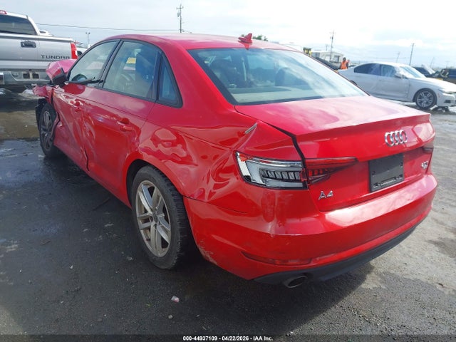 Aukcja sprzedaży 2017 Audi A4 2.0t Ultra Premium, vin: WAUGMAF40HA050435, numer aukcji: 44937109
