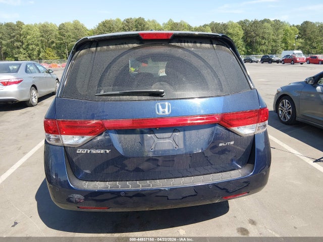 2016 Honda Odyssey Touring/touring Elite მანქანა იყიდება აუქციონზე, vin: 5FNRL5H98GB105976, აუქციონის ნომერი: 44937150
