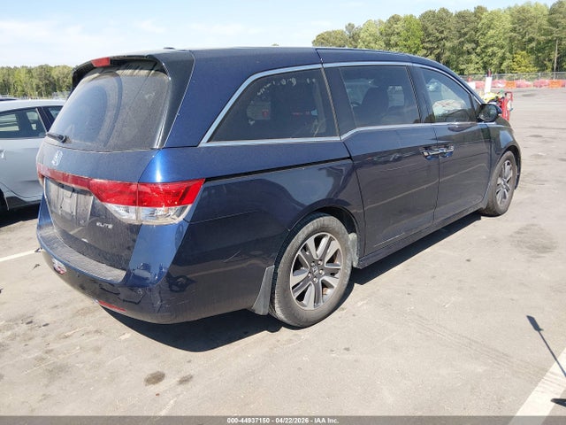 2016 Honda Odyssey Touring/touring Elite მანქანა იყიდება აუქციონზე, vin: 5FNRL5H98GB105976, აუქციონის ნომერი: 44937150