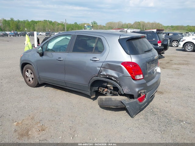 2020 Chevrolet Trax Fwd Ls მანქანა იყიდება აუქციონზე, vin: 3GNCJKSB1LL152131, აუქციონის ნომერი: 44937201