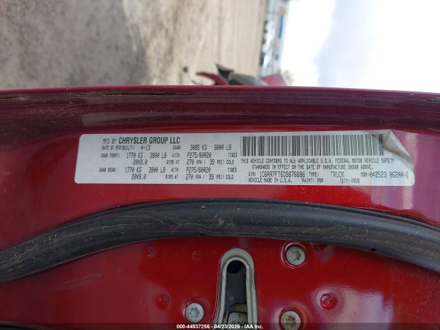 Продажа на аукционе авто 2013 Ram 1500 Express, vin: 1C6RR7FT6DS676686, номер лота: 44937256