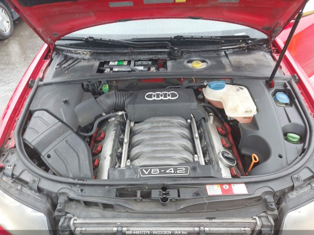 44937278 :رقم المزاد ، WAUPL68E94A277252 vin ، 2004 Audi S4 4.2 مزاد بيع
