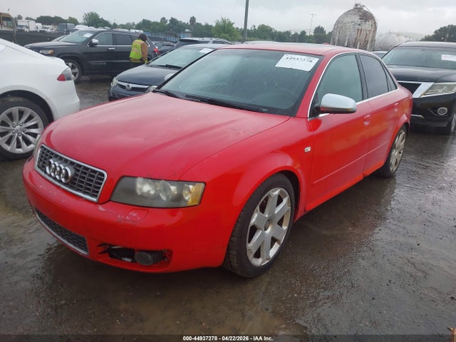 44937278 :رقم المزاد ، WAUPL68E94A277252 vin ، 2004 Audi S4 4.2 مزاد بيع