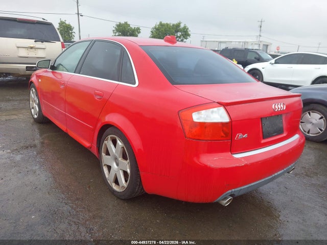 44937278 :رقم المزاد ، WAUPL68E94A277252 vin ، 2004 Audi S4 4.2 مزاد بيع