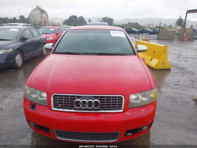 44937278 :رقم المزاد ، WAUPL68E94A277252 vin ، 2004 Audi S4 4.2 مزاد بيع