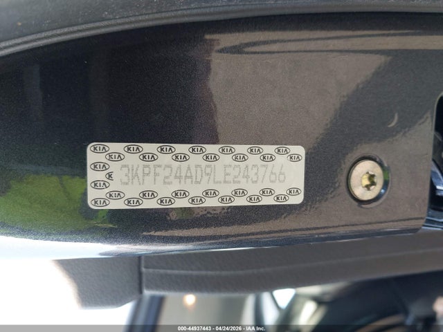 Продажа на аукционе авто 2020 Kia Forte Lxs, vin: 3KPF24AD9LE243766, номер лота: 44937443